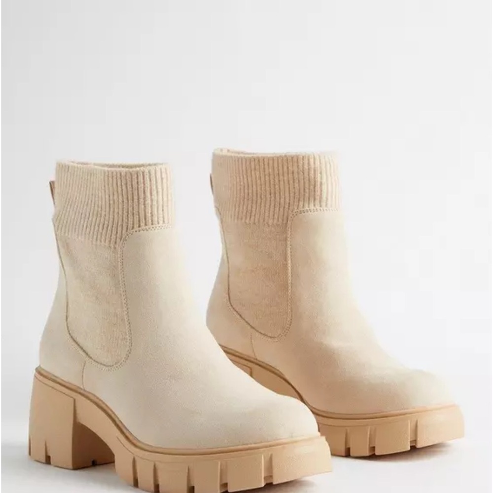 Torrid WW Women's Cream Ankle Boots